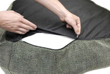 Load image into Gallery viewer, K&amp;H Pet Products Cuddle Cube Pet Bed, Gray, Large/32" x 32"
