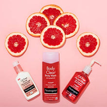 Load image into Gallery viewer, Neutrogena Body Clear Acne Treatment Body Wash with Salicylic Acid Acne Medicine, Pink Grapefruit Body Acne Cleanser to Prevent Breakouts on Back, Chest &amp; Shoulders, 8.5 fl. oz (Pack of 3)
