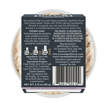 Load image into Gallery viewer, Reveal Natural Wet Cat Food, 18 Pack, Limited Ingredient, Grain Free Food for Cats in Easy to Peel Pots, Tuna with Shrimp in Broth, 2.12oz Pots
