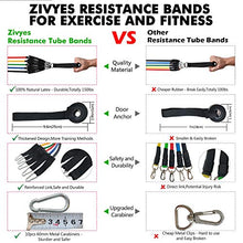 Load image into Gallery viewer, Resistance Bands for Men Workout Bands Fitness Exercise Work Out Tube Bands with Handle Weight Training Door Resistance Bands System
