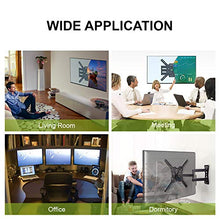 Load image into Gallery viewer, USX MOUNT Full Motion Swivel Articulating Tilt TV Wall Mount Bracket for 26-55&quot; LED, OLED and 4K TVs, TV Mount Fit for 32, 40, 50 TV with VESA Up to 400x400mm-Weight Capacity Up to 60lbs
