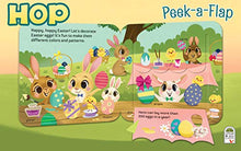 Load image into Gallery viewer, Peek-a-Flap Hop - Children's Lift-a-Flap Board Book Gift for Easter Basket Stuffers, Ages 2-6 (Peek-A-Flap Board Book)
