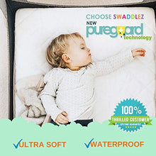 Load image into Gallery viewer, Pack n Play Mattress Pad | Mini Crib Waterproof Protector | Padded Cover for Graco Playard Matress | Fits All Baby Portable Cribs, Play Yards and Foldable Mattresses
