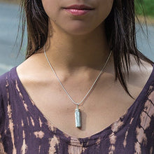 Load image into Gallery viewer, Raw White Howlite Healing Crystal Necklace – For Reiki Insomnia Relief Anxiety Stress Sleep Crown Chakra
