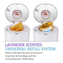 Load image into Gallery viewer, Munchkin Step Diaper Pail Powered by Arm &amp; Hammer, Includes (1) Bonus Toss Disposable Diaper Pail
