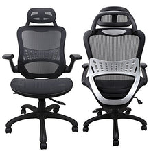 Load image into Gallery viewer, Ergonomic Office Chair, Weight Capacity Over 250Ibs Passed BIFMA,Breathable High Back Mesh Office Chairs,Adjustable Headrest,Backrest and Flip-up Armrests,Executive Office Chair for Height Under 5&#39;11

