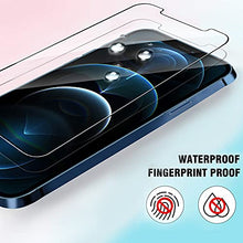 Load image into Gallery viewer, Ferilinso 2 Pack Screen Protector for iPhone 12 Pro Max with 2 Pack Camera Lens Protector [Tempered-Glass] [Military Protective] [HD Clear] [Case Friendly] [Anti-Fingerprint]
