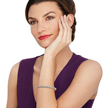 Load image into Gallery viewer, Ross-Simons Italian 6mm Sterling Silver Rope Chain Bolo Bracelet
