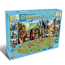 Load image into Gallery viewer, Carcassonne Board Game Big Box (BASE GAME &amp; 11 EXPANSIONS) | Family Board Game | Board Game for Adults and Family | Medieval Strategy Board Game | Ages 7 and up | 2-6 Players | Made by Z-Man Games
