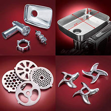 Load image into Gallery viewer, The Powerful STX Turboforce Classic 3000 Series Electric Meat Grinder &amp; Sausage Stuffer: 4 Grinding Plates, 3 - S/S Blades, Sausage Tubes &amp; Kubbe Maker. 2 Free Meat Claws &amp; 3 in 1 Burger-Slider Maker!
