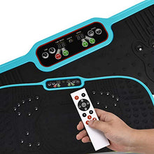 Load image into Gallery viewer, MUCHOO Vibration Plate Fitness Machine Whole Body Workout Platform Machine w/Loop Bands Body Slimmer Weight Loss and Home Training &amp; Exercise Blue
