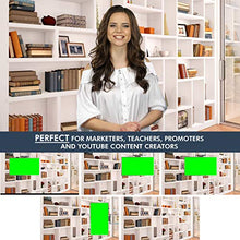Load image into Gallery viewer, Modern Library Green Screen Virtual Set
