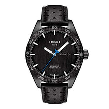 Load image into Gallery viewer, Tissot Men's PRS 516 316L Stainless Steel case with Black PVD Coating Swiss Automatic Leather Strap, 20 Casual Watch (Model: T1004303605102)
