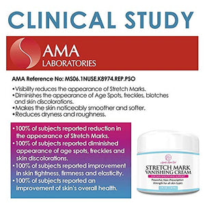 Stretch Mark Cream for Pregnancy & Scar Removal - 100% Retinol Free - Mommy Knows Best Maternity Stretch Marks Cream Removal Treatment with Cocoa and Shea Butter - Clinically Proven - 4 fl oz