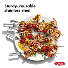 Load image into Gallery viewer, OXO Good Grips Grilling Tools, Stainless Steel Grilling Skewers - Set of 6
