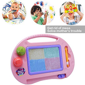 Toddler Toys,Toys for 1-2 Year Old Girls,Magnetic Drawing Board,Magna Erasable Doodle Board for Kids,Toddler Baby Toys 18 Months to 3 Girls Boys