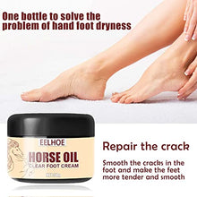 Load image into Gallery viewer, Horse Oil Foot Cream, Foot Mask, Repair Of Cracked Heel, Hand And Foot Moisturizing Cream, Foot Exfoliating Foot Mask, Toenail Care Cream (50g)

