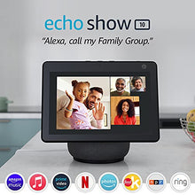 Load image into Gallery viewer, Echo Show 10 (3rd Gen) | HD smart display with motion and Alexa | Charcoal
