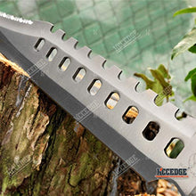 Load image into Gallery viewer, Tactical Knife Survival Knife Hunting Knife 17.25&quot; Fixed Blade Knife Razor Sharp Edge Camping Accessories Camping Gear Survival Kit Survival Gear Tactical Gear 74540 (Silver)
