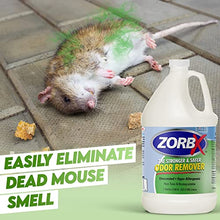 Load image into Gallery viewer, ZORBX Odor Eliminator Mega Bundle | Odor Remover (128 Oz), Spray Bottle (16 Oz), Value Pack (Pack of 3) and Pet Urine Odor &amp; Stain Remover (24 Oz).
