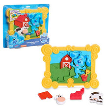 Load image into Gallery viewer, Just Play Blue’s Clues &amp; You! Talking Build-a-Blue 9-Piece 3D Puzzle, Games and Toys for 3 Year Old Girls and Boys
