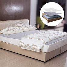 Load image into Gallery viewer, Heated Mattress Pad Underblanket Dual Controller for 2 Users Soft Flannel 10 Heating Levels &amp; 9 Timer Settings Fast Heating, Queen
