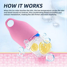 Load image into Gallery viewer, Ice face roller, Ice roller for Face Eyes and Neck, Pelctfcr Silicone Ice Face Roller Skin Care Mold, Brighten Skin &amp; Enhance Your Natural Glow, Remove Fine Lines,Shrink Pores, Reusable Facial Treatment
