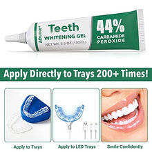 Load image into Gallery viewer, Advance+ Teeth Whitening Gel for Trays Refill Tube, 44% Carbamide Peroxide, 100ml (1 Tube = 33 Syringes!), Lasts 12 Months &amp; Beyond, Free Pen Included!
