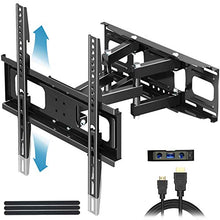 Load image into Gallery viewer, Everstone TV Wall Mount for Most 32&quot;-65&quot; TVs Heavy Duty Dual Arm Articulating Full Motion Tilt Swivel 14&quot; Extension Bracket,LED,LCD,OLED&amp;Plasma Flat Screen Curved TV,Up to VESA 400mm,Height Adjustable
