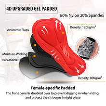 Load image into Gallery viewer, BALEAF Women&#39;s Cycling Pants 4D Padded Bike Pants Compression Leggings Warm Biking Tights Bicycle Biker Riding Pockets Black S
