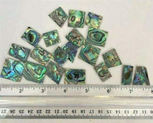Load image into Gallery viewer, 1- Ounce ~ Green Paua Abalone Shell Blanks, Inlay Material. 0.06&quot; Thick/Guitar
