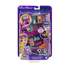 Load image into Gallery viewer, Polly Pocket Race &amp; Rock Arcade Compact, Gaming Theme with Micro Polly &amp; Shani Dolls, 5 Reveals &amp; 12 Accessories, Pop &amp; Swap Feature, Great Gift for Ages 4 Years Old &amp; Up
