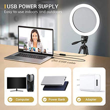 Load image into Gallery viewer, TONOR TC30 USB PC Microphone with 12 inch Selfie Ring Light for Zoom Conference/TikTok/YouTube/Makeup/Photographer/Streaming
