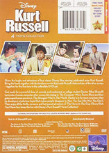 Load image into Gallery viewer, Disney 4-Movie Collection: Kurt Russell (Strongest Man in World / Computer Wore Tennis Shoes / Horse in the Grey Flanel / Now You See Him)
