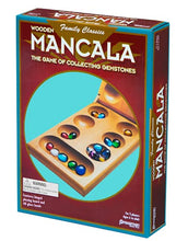 Load image into Gallery viewer, Pressman Mancala - Real Wood Folding Set, with Multicolor Stones by Pressman
