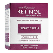 Load image into Gallery viewer, Retinol Night Cream – The Original Anti-Aging Retinol For Younger Looking Skin – Luxurious Restorative Moisturizer Works While You Sleep to Reduce Fine Lines And Other Signs of Aging
