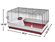 Load image into Gallery viewer, MidWest Homes for Pets 158 Wabbitat Deluxe Rabbit Home, Rabbit Cage, 39.5 L x 23.75 W x 19.75 H inch
