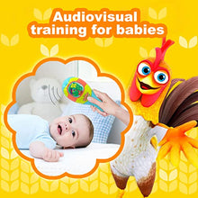Load image into Gallery viewer, La Granja De Zenon Baby Rattles Set Toy, Infant Maracas Developmental Hand Grip Rattle Egg Baby Rattle Toy, Musical Shaker Toys Sand Hammer Gift for Boys and Girls, Barton lito Pepe 2pcs
