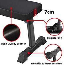 Load image into Gallery viewer, BangTong&amp;Li Flat Weight Bench Utility Workout Exercise Training Equipment for Fitness
