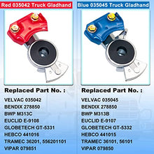 Load image into Gallery viewer, Boeray Glad Hand Handles, Air Glad Hand for Semi Trucks and Trailers with Extension Handles, Tractor Glad Hand Grips with Seals for Air Hose Freightliner
