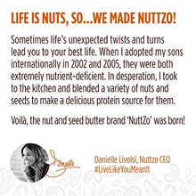 Load image into Gallery viewer, Natural Power Fuel Smooth Nut Butter by NuttZo | 7 Nuts &amp; Seeds Blend, Paleo, Non-GMO, Gluten-Free, Vegan, Kosher | Peanut-Free, 1g Sugar, 6g Protein | 12oz Jar
