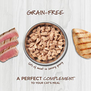 Instinct Healthy Cravings Grain Free Recipe Variety Pack Natural Wet Cat Food Topper by Nature's Variety, 3 oz. Pouches (Pack of 12)