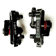 Load image into Gallery viewer, BlueSunshine BB8 Front and Back Disk Brake Kit - 160mm for 80cc Gas Motorized Bicycle (BB8 Disk Brake Kit - G3-3)
