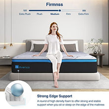 Load image into Gallery viewer, Queen Mattress, Avenco Queen Size Mattress Medium Firm, 12 Inch Hybrid Queen Mattress in a Box, Gel Memory Foam with Pocket Spring for Motion Isolation, Edge Support, CertiPUR-US &amp; ISPA
