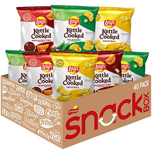 Load image into Gallery viewer, Lay's Kettle Cooked Potato Chips Variety Pack, 0.85 Ounce (Pack of 40)
