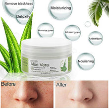 Load image into Gallery viewer, Blackhead Remove Masks, Peel Off Mask, Aloe Vera Face Mask, Blackhead Mask, Acne Killer Deep Cleansing Blackhead Crystal Mask, 100g

