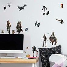 Load image into Gallery viewer, RoomMates RMK4458SCS Star Wars The Mandalorian Peel and Stick Wall Decals

