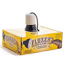 Load image into Gallery viewer, Fluker's Repta-Clamp Lamp with Switch for Reptiles Black, 5.5-Inches

