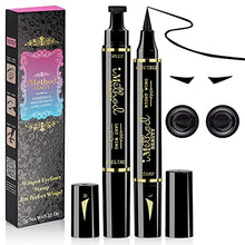 Load image into Gallery viewer, iMethod Eyeliner Stamp - NEW 2 Pens Winged Eyeliner Stamp, for All Eye Shapes, Winged Eyeliner Stamp, Perfect Wing Cat Eye Liner, Waterproof &amp; Smudge-proof, 10 mm
