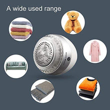 Load image into Gallery viewer, Maybuy Electric Fabric Shaver Lint Remover Rechargeable Sweater Pill Fabric Fuzz Remover for Furniture Defuzzer Clothes Bobbles Fleece Carpet Curtain Wool Blanket
